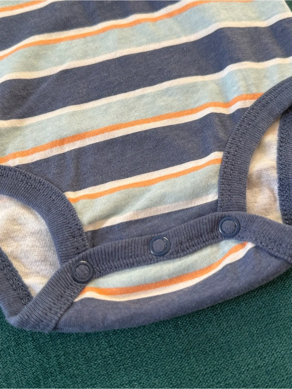 Carter's Baby Striped Collared Polo Onesie for Semi-Formal Events/Parties 3M